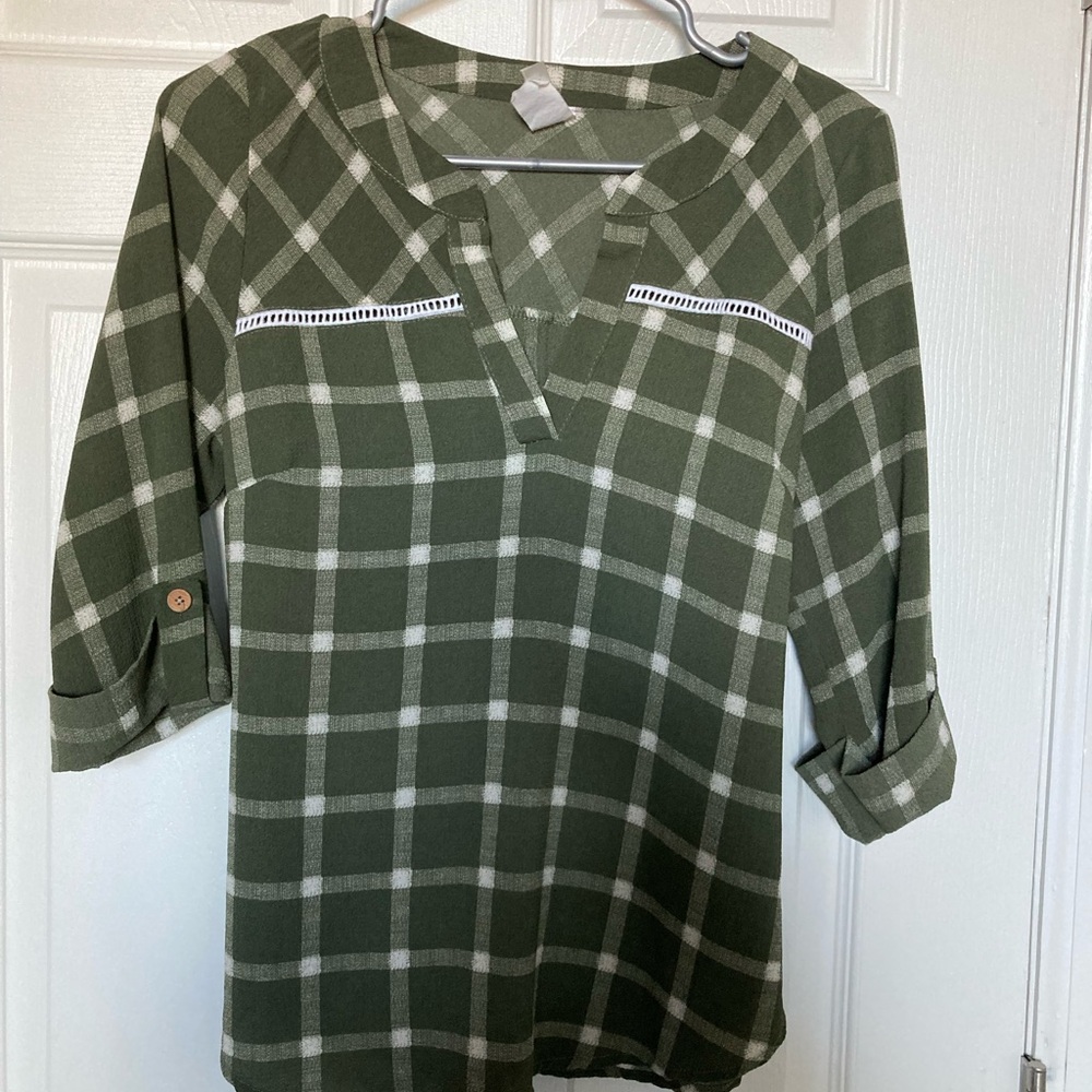 Green shirt
